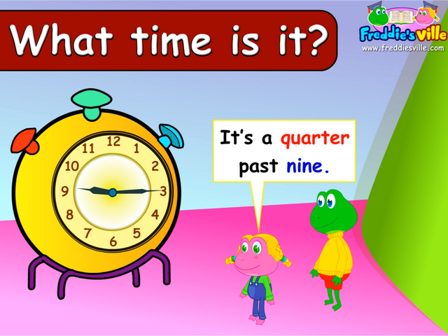 time quarter past